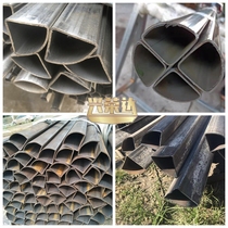 Galvanized iron fan-shaped pipe10*15*20*25*30*40*45*55*60*70 Q235 Q195 Shaped iron pipe