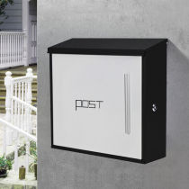 Lostec community letter box Household outdoor wall-mounted lock villa mailbox Express receipt large suggestion box