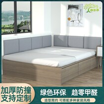 Bedside wall stickers tatami kang fence wall floating window soft bag wall bedside stickers self-adhesive wall simple modern