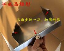 304 stainless steel large garbage Shovel Company thickened dustpan factory sweeping bucket household single matchmaker