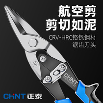 Zhengtai iron scissors industrial special scissors multi-functional aviation scissors iron handmade keel decoration strong aluminum gusset plate