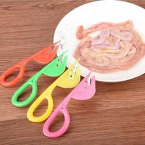 Cute small kitchen knife (thick blade) professional sausage knife poultry Open duck intestines chicken intestines knife chicken intestines broken chicken intestines artifact