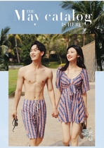 Swimsuit couple water park womens summer clothes cover belly beach beach 2021 new teen mens shorts cover