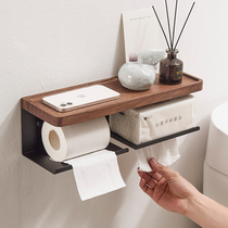 Toilet paper towel box rub hand pumping paper box hung wall-mounted bathroom toilet paper shelve toilet paper wash face towel containing box