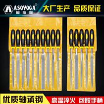 File steel file woodworking round flat plate triangular metal grinding tool file rub wrong knife flat half grinding iron fitter