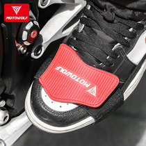 Modo Wolf riding gear shift foot cover non-slip gear Rod protective cover protective shoes protective gear motorcycle equipment