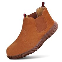 Large Terrace Mountain Camel Labor shoes Male High Gang Welders Anti Slip Wear and wear steel ladle head anti-puncture light and breathable