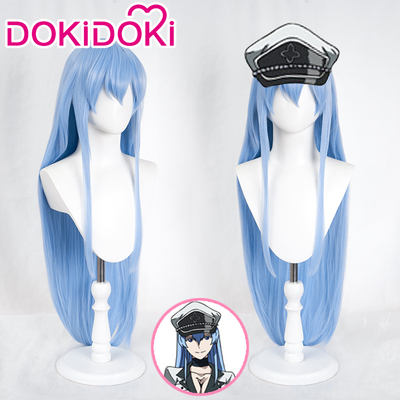 Anime Akame ga KILL! Esdese/ Esdeath Cosplay Dress Uniform Wig And