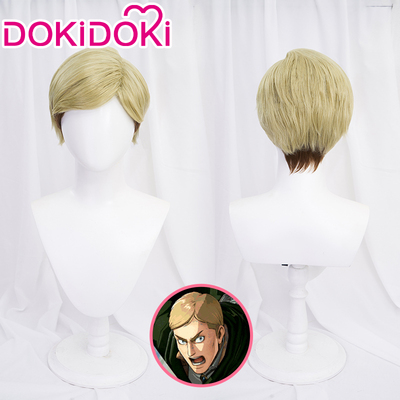 taobao agent Dokidoki pre -sale of attack giant Elwin cosplay wig