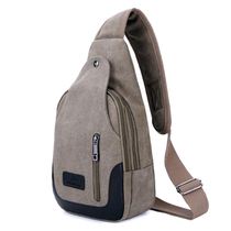 Boys shoulder bag Tide Brand ins Joker Large Capacity Men Canvas Bags New Men and Women Leisure Cycling Household Bags