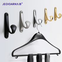 Gionnhang clothes hook creative minimalist clothes rack clothes hood hook single hook wall-mounted wall into door wardrobe hook free of punch