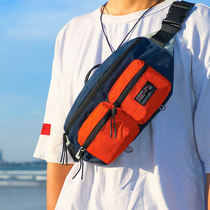 ACROSS Tide Card Chest Bag Men Sports Slanted Satchel Bag 100 Lap Bag Women Dumplings Bag Single Shoulder Bag Waterproof Mobile Phone Satchel