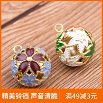 Pet Pooch Brass Bell Teddy Gold Wool Kitty Large Small And Medium Dog Item Chain Sub Adornment Pendant Delicate Pendant