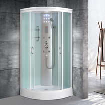 Integral shower room bathroom Integrated Household partition glass enclosed bath room toilet rural bath room