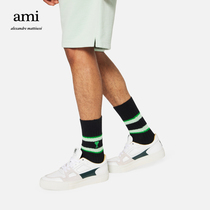 Ami Paris men and women in the same section 22 spring summer new products Ami de Coeur loving single pair of socks