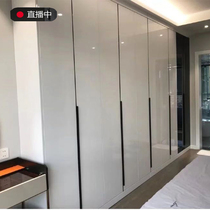 Hangzhou custom multi-layer solid wood paint cabinet door flat matte cabinet door door panel custom wardrobe door paint board