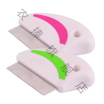 Pet dog dog mouth hair comb comb comb row comb to flea Teddy than bear face hair comb fluffy cleaning supplies