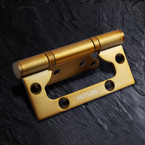 Huitailong no slotted child female hinge wooden door stainless steel hinge door thick hinge 4 inch bearing silent