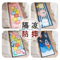 Thickened cartoon childrens carpet living room bedroom cute bedside floor mat floating window tatami mat can be customized