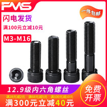12 9 grade inner hexagonal screw high strength internal 6-angle bolt M3M4M5M6M8M10M14M16 * 20 22 