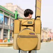 Sanyo Enlightenment fishing chair bag shoulder bag multi-function enlarged fishing chair backpack Korean European fishing bag fishing bag backpack