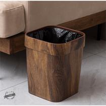 Chinese style trash can Chinese style new Chinese outdoor garden creative outdoor home courtyard bedroom living room bathroom