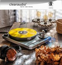 Clearaudio clear Concept Active vinyl record player MM MC headband singing and opening all-in-one machine