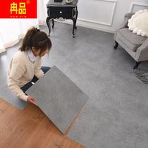Gray PVC floor stick to ins red commercial room thickening wear-resistant bedroom floor refurbished cement floor paste