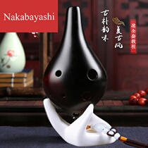 6-hole Ocarina midrange C- tune students six-hole mini flute portable small musical instrument beginner adult adult