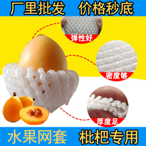 Loquat Web Set Loquat Express Express Network Express Shockproof Mesh Cover Protection Network Cover Big Packaging Manufacturer Straight Hair