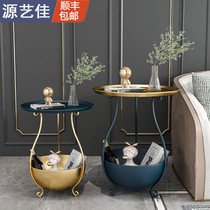 Nordic side a few small coffee table table simple living room balcony light luxury small round table corner side cabinet sofa side table