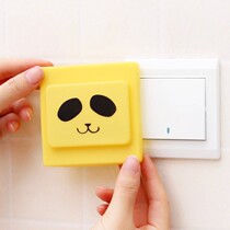 Cartoon Dust Resistant Silicone Switch Protective Sheath Children Socket Anti-Electrocution Safety Power Supply Jacket 86 Type Socket Anti-Earth Leakage