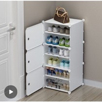 Aisle entrance hall shoe cabinet bedroom home home put outside balcony plastic corridor storage shoes shoe cabinet