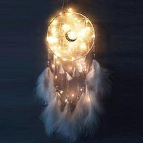 Indian White Moonlight Dreamnet Pendant Girl Heart Wind Bell Sen Room Small Ornament for Birthday Gift
