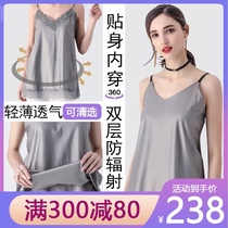 Radiation-proof maternity clothing Pregnancy radiation-proof clothing Office workers computer double-layer belly wear invisible protective clothing summer