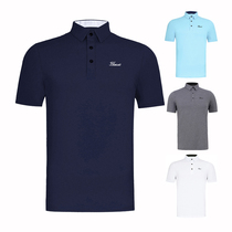 Golf Clothing Loose Speed Dry Men Turnover Short Sleeve Quick Dry T-shirt Polo Shirts Polo Shirt Summer Sports Breathable Blouse
