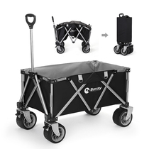 Outdoor camp car Camping folding camping trailer Picnic stroller Hand pull portable trolley car Household pet car