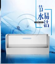 School hospital vertical urinal stainless steel urinal double wall hanging wall public urinal standard toilet slot