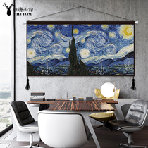 New classic painting tapestry living room sofa background wall decorative painting porch cloth hanging painting homestay Wall cloth in
