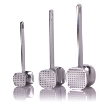 Hand whipped beef ball tool hammer meatball maker stainless steel double-sided meat hammer beating meat pine steak hammer