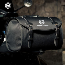 Star Knight motorcycle tail case Back seat bag Pedal tail bag Motorcycle travel helmet charter car bag Multi-function handbag