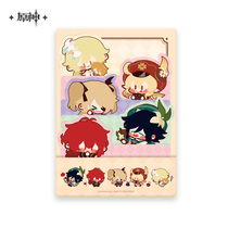 (Original God) Q version of character series notes Post-it notes Post-It Notes memo Original God surrounding Genshin