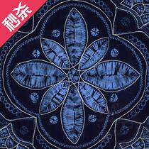 Flower cloth crafts cm tie-dyed table f cloth◆Custom◆Table cloth tie Guizhou national home decoration 110110