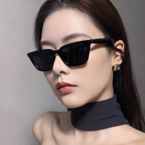 Retro cat eye European and American sunglasses female ins small face Chauga High Sensation Nets Red Street Beats Fashion Summer Sun Glasses