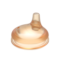 Baocheng pacifier Wide mouth diameter duck mouth pacifier Straw One-piece learning drink drinking bottle accessories universal conversion replacement