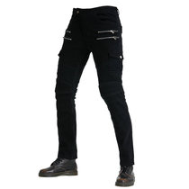 VOLERO multi-bag tooling motorcycle jeans motorcycle jeans men riding racing anti-wrestling pants CE protective gear
