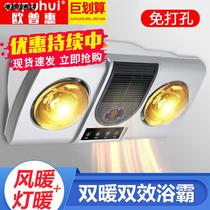 Household waterproof air heater wall hanging wall-mounted toilet heating bulb lamp heating bathroom heater