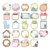 Text Box Sticker Baby Growth Archive Text Box Sticker can write Decorative Cartoon Sticker DIY album Decorative Material Kindergarten Growth Brochure archive Decorative Material Stickers