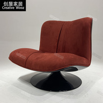 Italian light luxury leisure chair Baxter designer chair net red duck tongue chair single minimalist art sofa chair living room