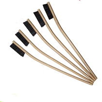 Engine cleaning brush Car rim hub tire cleaning brush Car extended multi-function bamboo handle mane brush